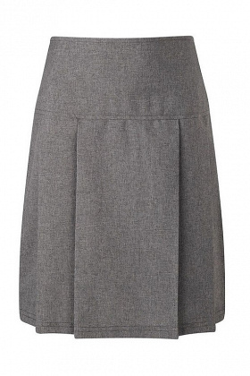 Banner Banbury Pleated Junior Skirt - Grey