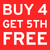 Buy 4 Get 5th FREE